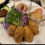 大進亭 - 牡蠣フライ
