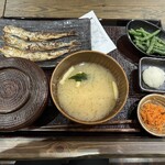 しんぱち食堂 - 料理写真:いつものイワシ３匹。これで770円でございますよ^_^