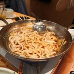 全席個室 楽蔵 - 〆のうどん