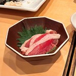 全席個室 楽蔵 - 合鴨生ハムとクリームチーズの西京漬け