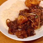 ジンコック - チキンと野菜のカリー（カニクリームコロッケ付） ¥1,230