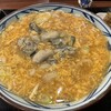 丸亀製麺 - 牡蠣たまあんかけうどん