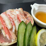 駅前漁港 - 女蟹甲羅詰め