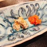 心一 - にしんのいずし
      紅じゃけのきりこみ