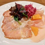 デニーズ - 生ハムオレンジ＆ローストポーク
