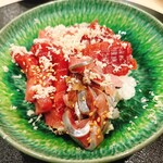 心一 - 塩釜の天然まぐろ
      にしん
      どんぶり