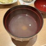 浅草壽司清 - シジミのお椀(๑˃̵ᴗ˂̵)