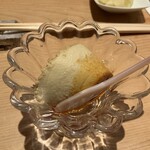 浅草壽司清 - ほうじ茶プリン(//∇//)