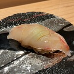 浅草壽司清 - 白アマダイ