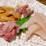 萬領 - 造り盛り合わせ③