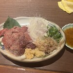 旬菜鮮魚と旨い酒　八右衛門 - 白レバー刺し