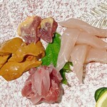 萬領 - 造り盛り合わせ②