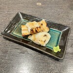 うまい酒とごちそう飯 びおん - 穴子の炭火焼き