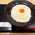 山下本気うどん - 白いカルボナーラうどん 並 1,430円