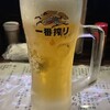 焼鳥 弁慶 - ドリンク写真:生ビール 中(605円)