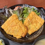 お食事処 白川 - 卵焼き定食