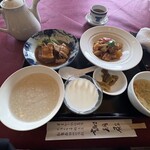 謝朋殿 大崎店 - バランスランチ！おかゆじゃなくて白米にしとけばよかった　これはちょいリッチ1380円