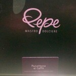 ジェラテリア・イル・ブリガンテ - イタリアPepe社パネットーネCafeの箱横から