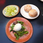 オービカ モッツァレラバー - シャインマスカットと・・