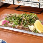 温鮮酒場 ちょんまげ - ハガツオ塩タタキ