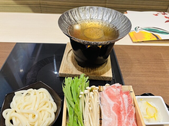 ゆず庵 秋田新国道店 - 泉外旭川（しゃぶしゃぶ）の写真