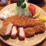 とんかつ かつせい - 特ロースカツ
      厚い旨いジュジューシィ（≧∇≦）