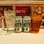 蒙古タンメン中本 - ドリンク類