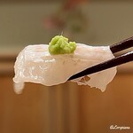 御料理 寺沢 - 寒鮃の縁側