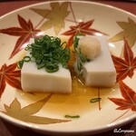 御料理 寺沢 - 河豚の白子豆富