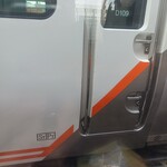 養老軒 - 直ぐ隣は高山行きの特急飛騨です。発車間際です