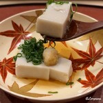 御料理 寺沢 - 河豚の白子豆富