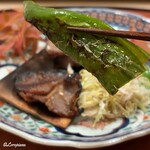 御料理 寺沢 - 万願寺唐辛子焼