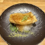 洋食 おがた - 活タチウオフリットおろしと木ノ芽