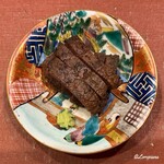 御料理 寺沢 - 奥州牛フィレ肉の炭火焼