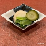 御料理 寺沢 - 香の物