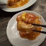 ＮＩＨＩＲＯ - あっさりして美味いエビチリ。リフトアップ！