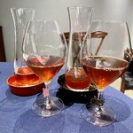 一碗水 - 古越龍山 甕10年 3000円 底と開けたてで