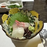 京料理 赤らく - お造り盛り合わせ