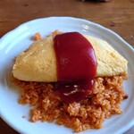 アルバトロス - オムライス大盛り