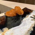 札幌 すし白 - 釧路産　馬糞ウニ