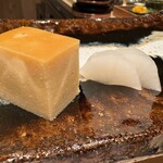 札幌 すし白 - 玉子焼き　べったら