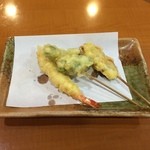 秀吉 大塚店 - えび、ししとう、ちくわ（だったかな）