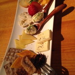 noka table - チーズの盛り合わせ