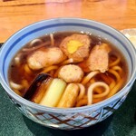 そばの実 - 焼ひな鳥南蛮うどん