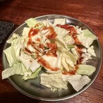 万正 - お通しキャベツ