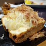 鮨割烹かつうら - 別で頼んだ単品の自家製厚揚げ豆腐