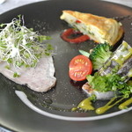 ビストロ マロン・前菜盛り合せ(2014.11)