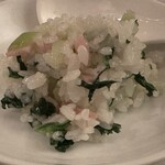 香港料理 申申 - 青菜とハムのしっとり炒飯