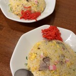 あづまや - 半チャーハン　美味い