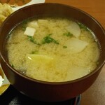 和風グリル たかをや、 - だんご汁。